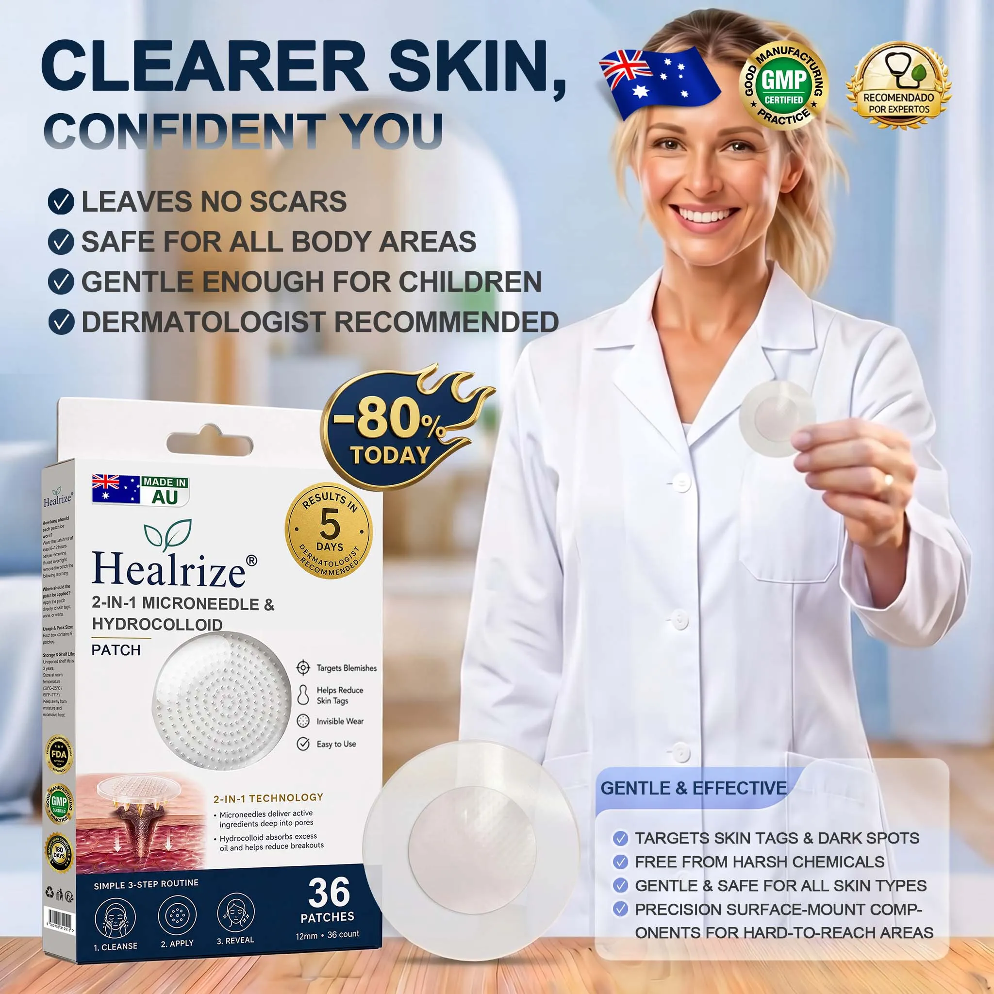 Healrize product listing media