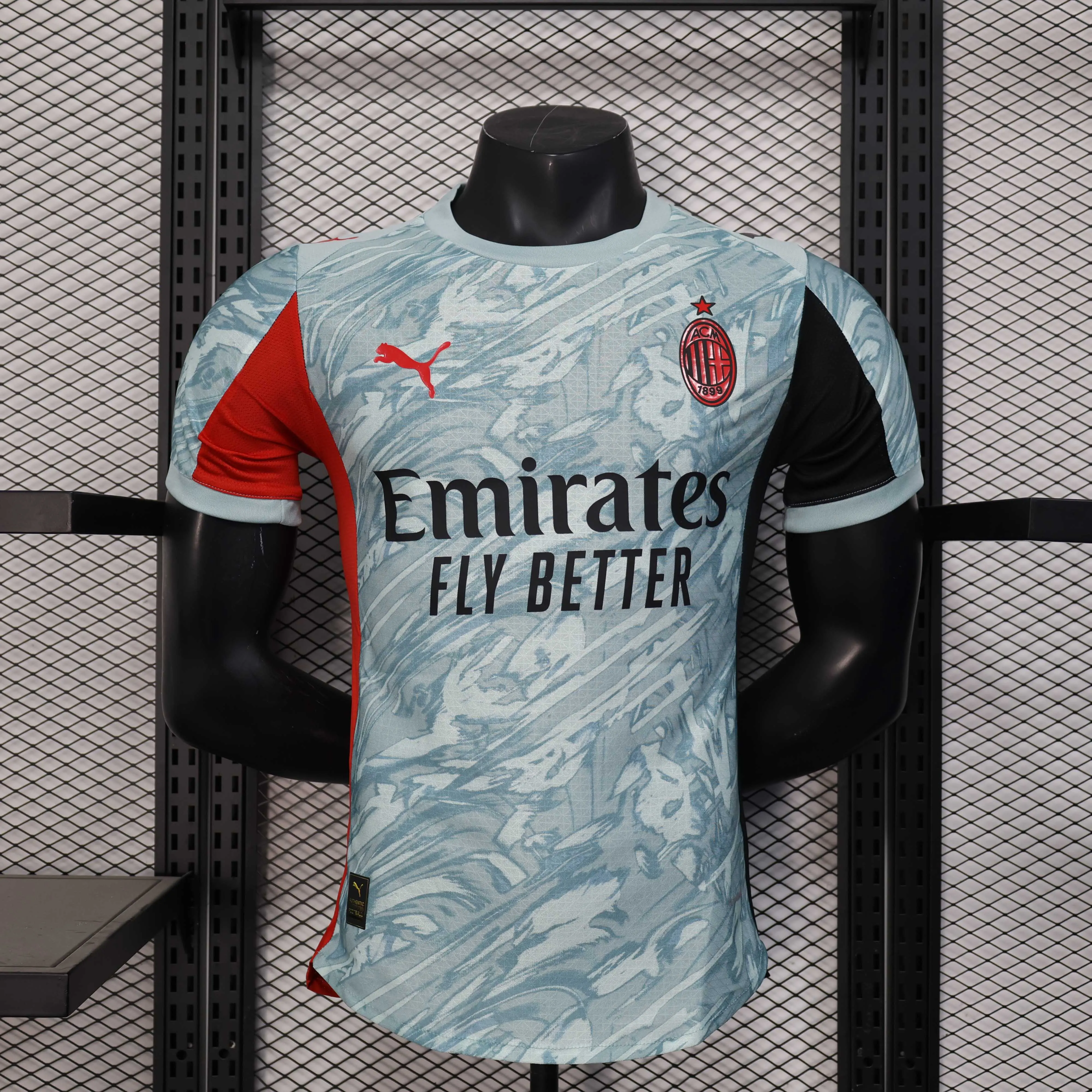 2025/2026 Player Version AC Milan Goalkeeper Football Jersey 1:1 Thai Quality