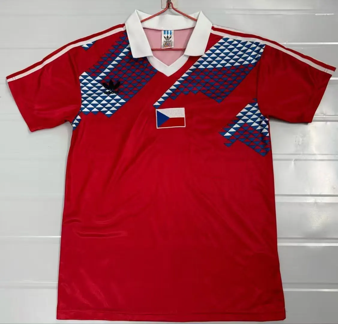 1990 Retro Slovakia Home Football Shirt 1:1 Thai Quality