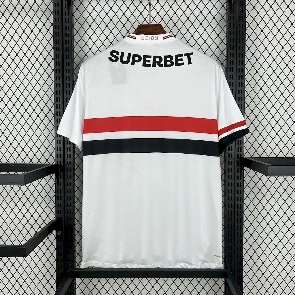 2025/2026 São Paulo Home Football Jersey 1:1 Thai quality