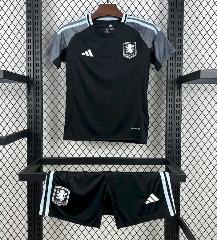 2025/2026 Aston Villa Away Football Jersey Shirt 1:1 Thai Quality Kids Size