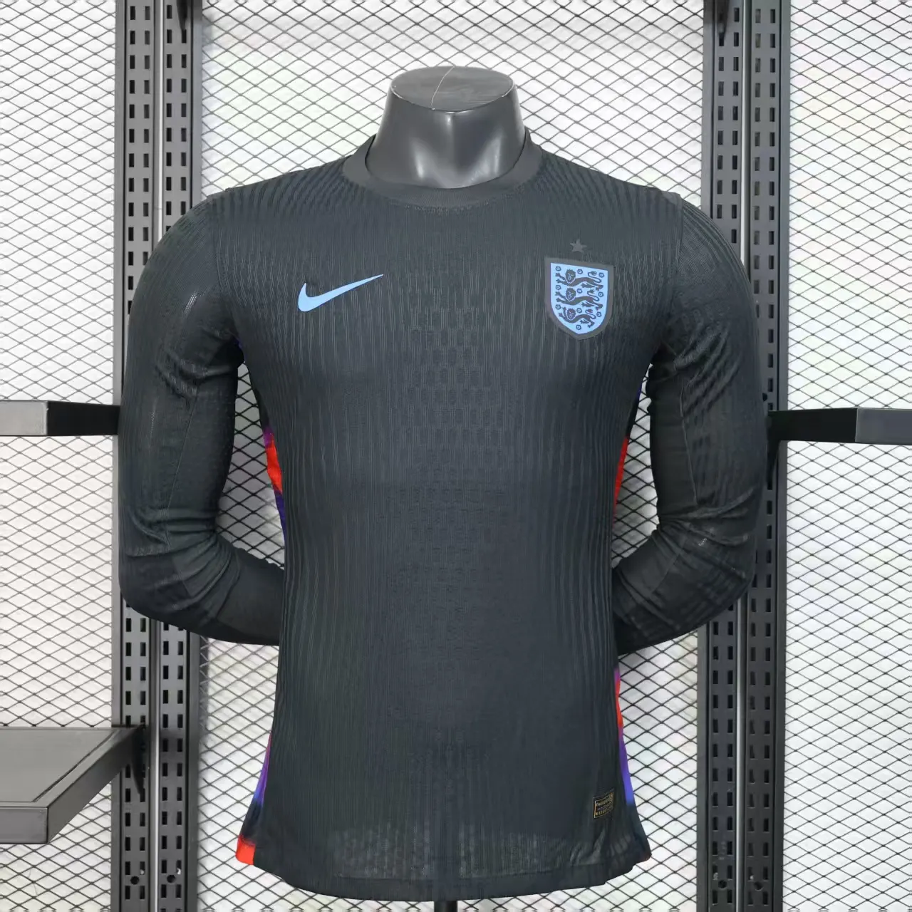 2025/2026 Long Sleeve Player Version England Away Football Shirt 1:1 Thai Quality