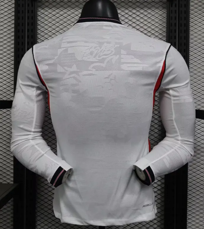 2026 Long Sleeve Player Version England Home Football Jersey 1:1 Thai quality