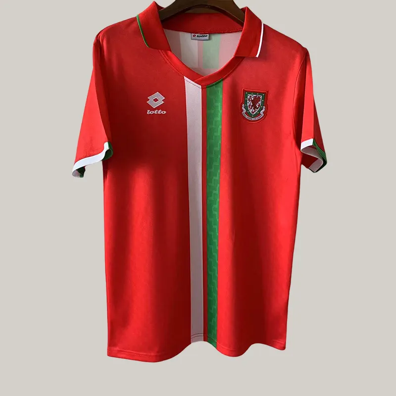 1996/1998 Retro Wales Home Football Shirt 1:1 Thai Quality