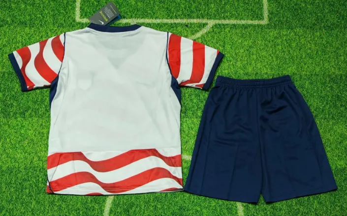 2026 United States National team Home Football Shirt 1:1 Thai Quality Kids Size