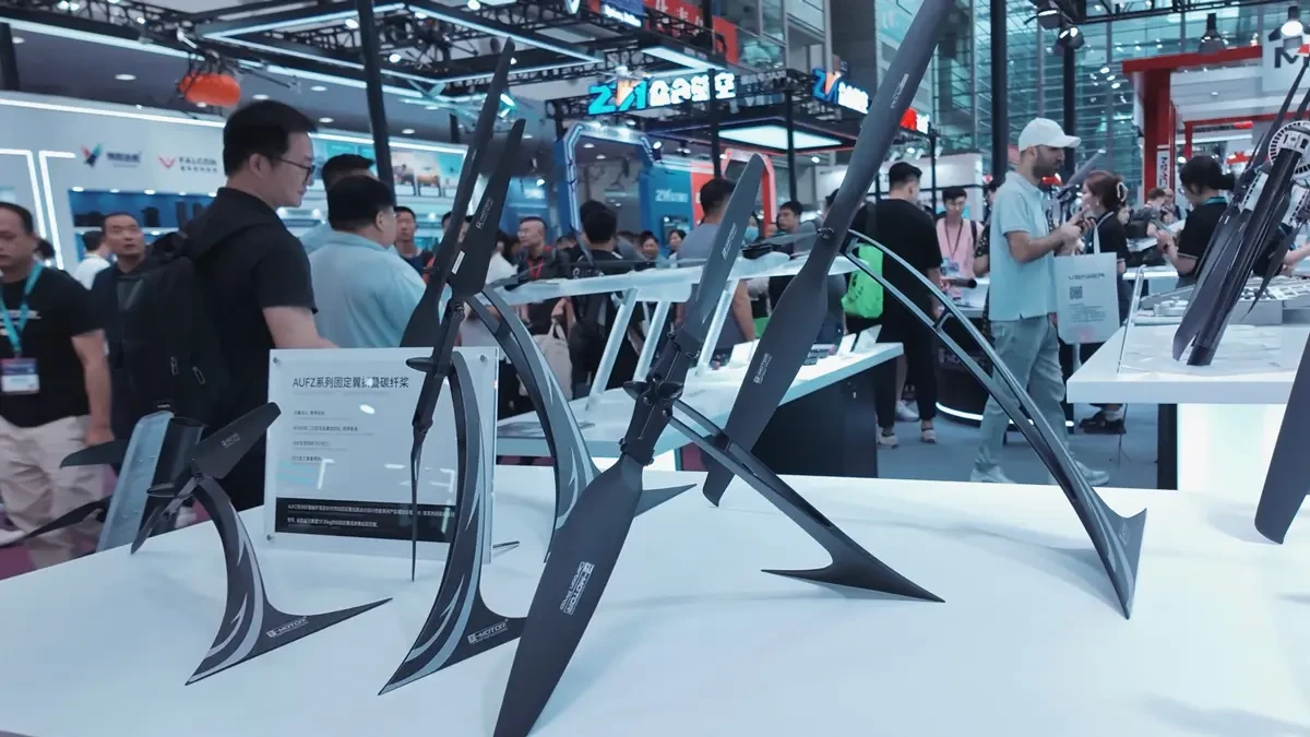 AUFZ Series Fixed-Wing Folding Carbon Fiber Propellers