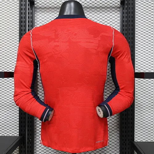 2026 Long Sleeve Player Version England Away Football Jersey 1:1 Thai quality