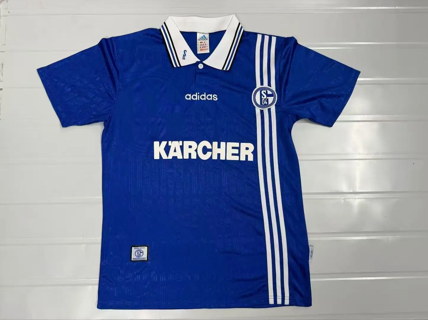 1996-1997 Retro Schalke 04 Home Football Jersey 1:1 Thai Quality