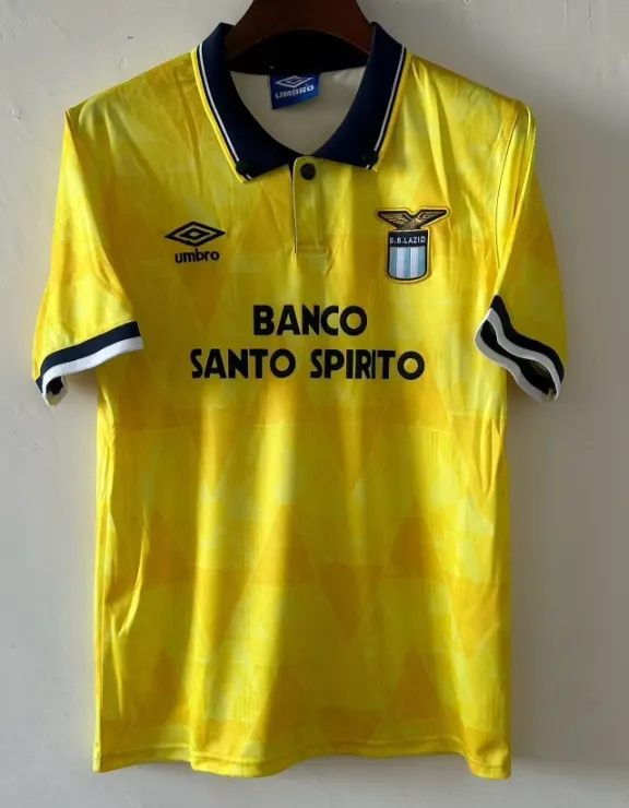 1991 Retro Lazio Away Soccer Jersey 1:1 Thai Quality