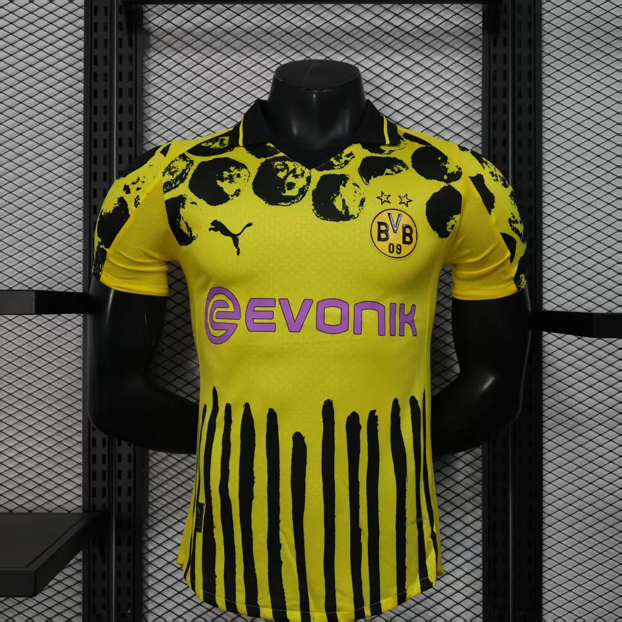 2025/2026 Player Version Dortmund Home Pink Advertisement Football Jersey 1:1 Thai Quality