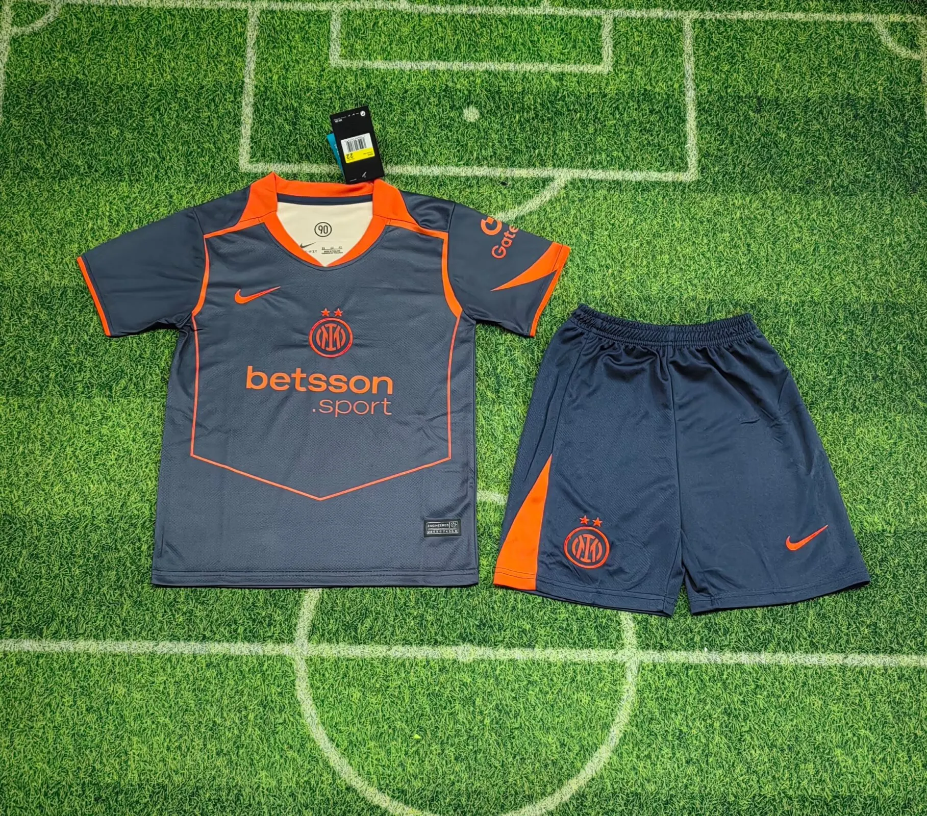 2025/2026 Internazionale Milan Third Away Football Jersey1:1 Quality Thai Kids Size