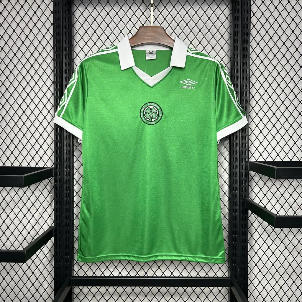 1980 Retro Celtic Home Football Shirt 1:1 Thai Quality