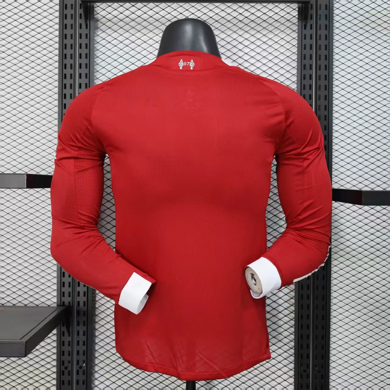 2025/2026 Long Sleeve Liverpool Home Player Version Football Shirt 1:1 Thai Quality