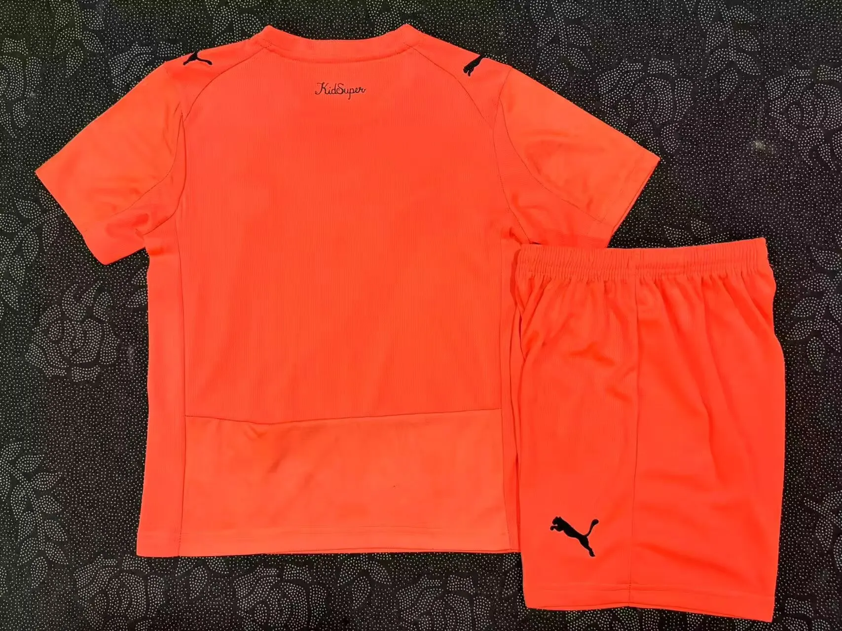 2025/2026 Manchester City Goalie Orange Football Jersey 1:1 Thai quality Kids Size
