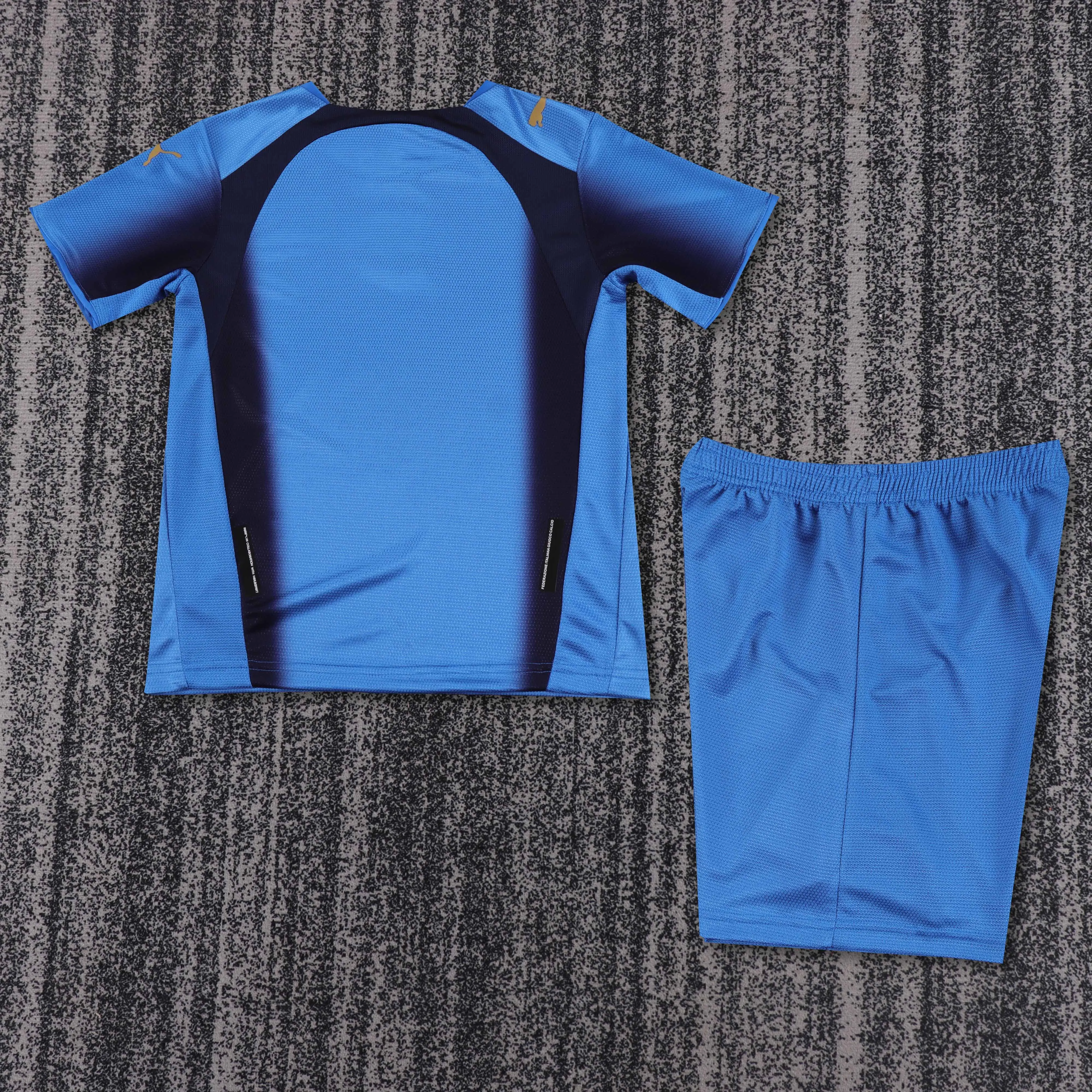 2006 Retro Italy Home Football Jersey 1:1 Thai Quality Kids Size