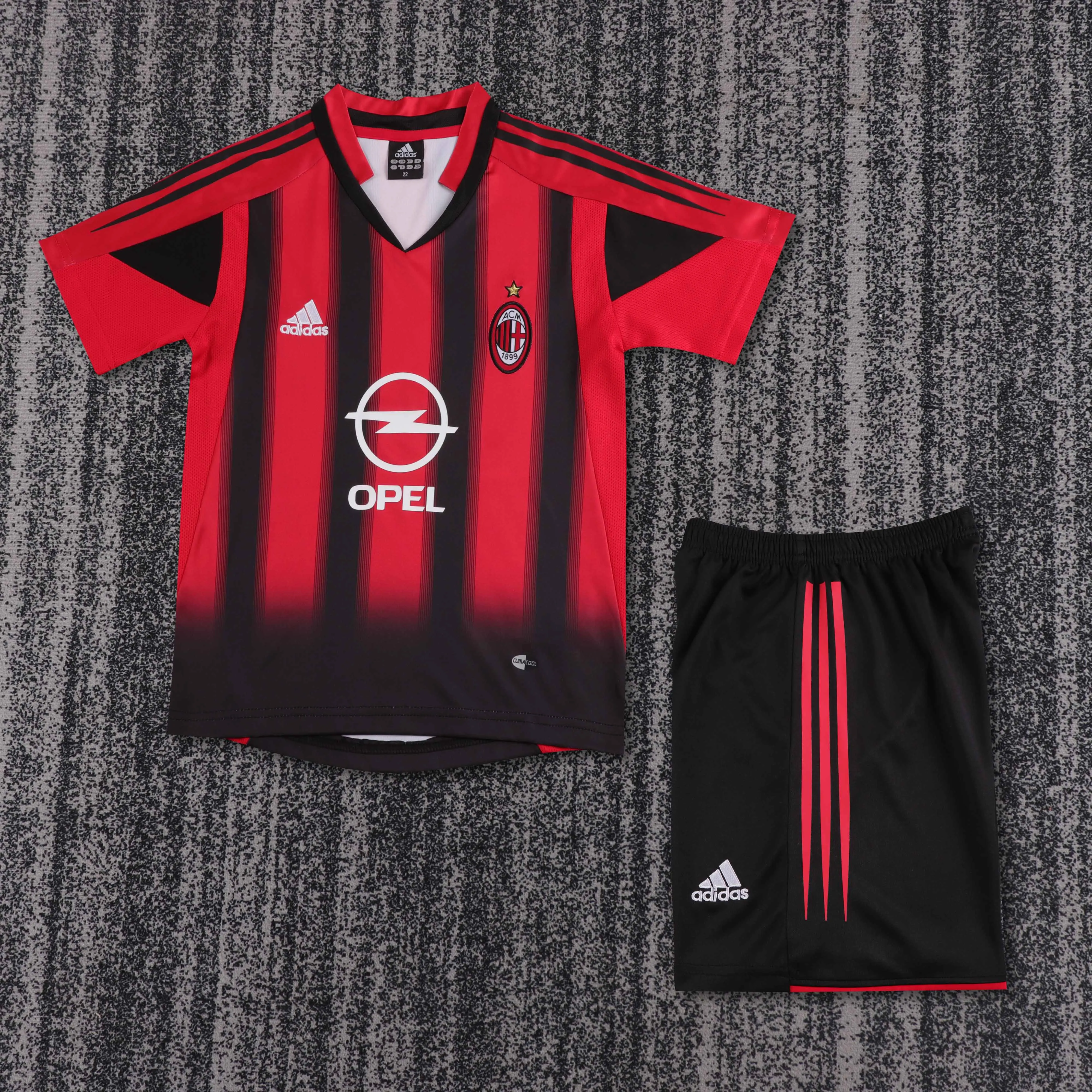 2004-2005 Retro AC Milan Third Away Football Shirt 1:1 Thai Quality Kids Size