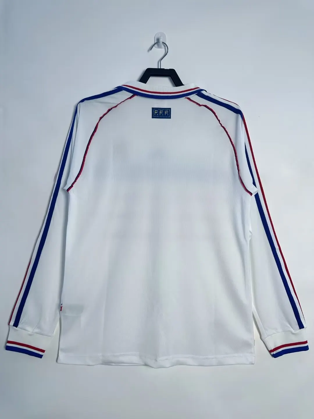 1998 Retro Long Sleeve France Away Football Shirt 1:1 Thai Quality