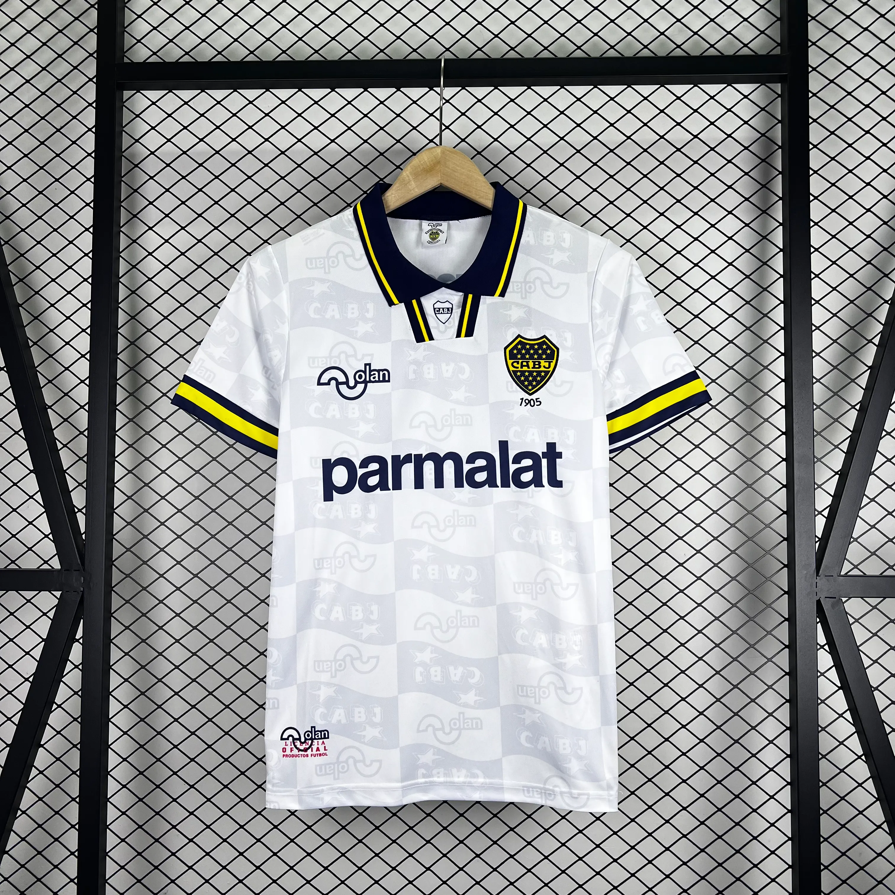 1995/1996 Retro Boca Juniors Away Football Jersey 1:1 Thai Quality