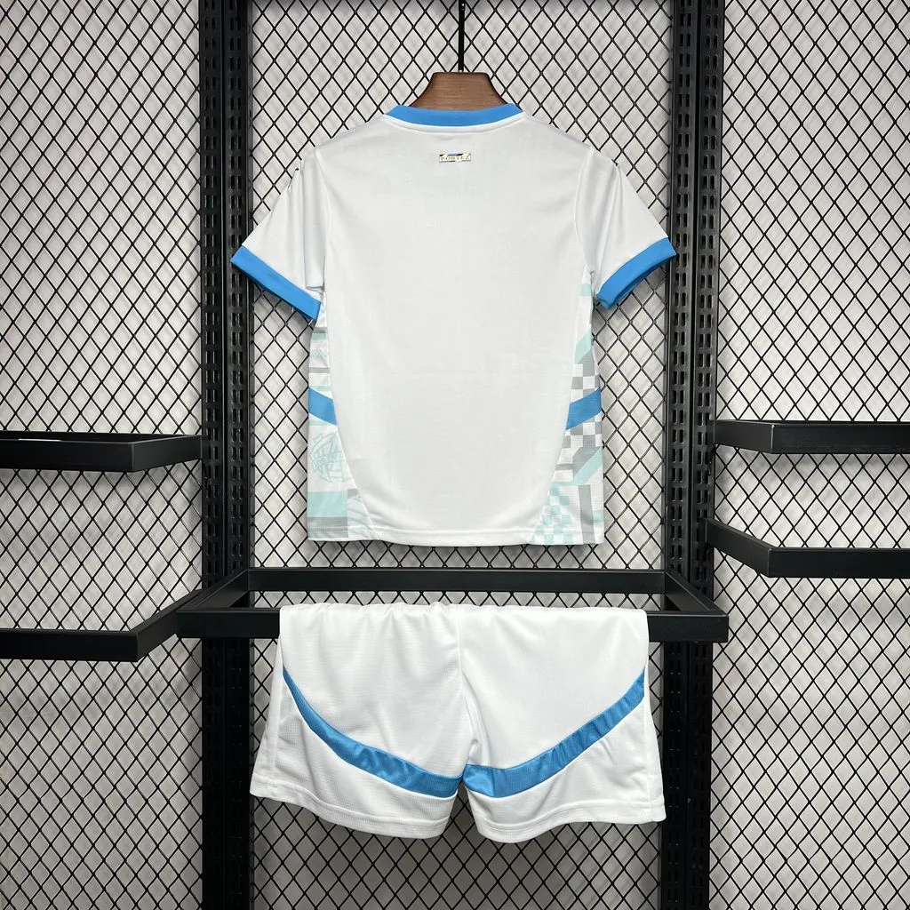2024/2025 Olympique de Marseille Home  Football Shirt 1:1 Thai Quality Kids Size