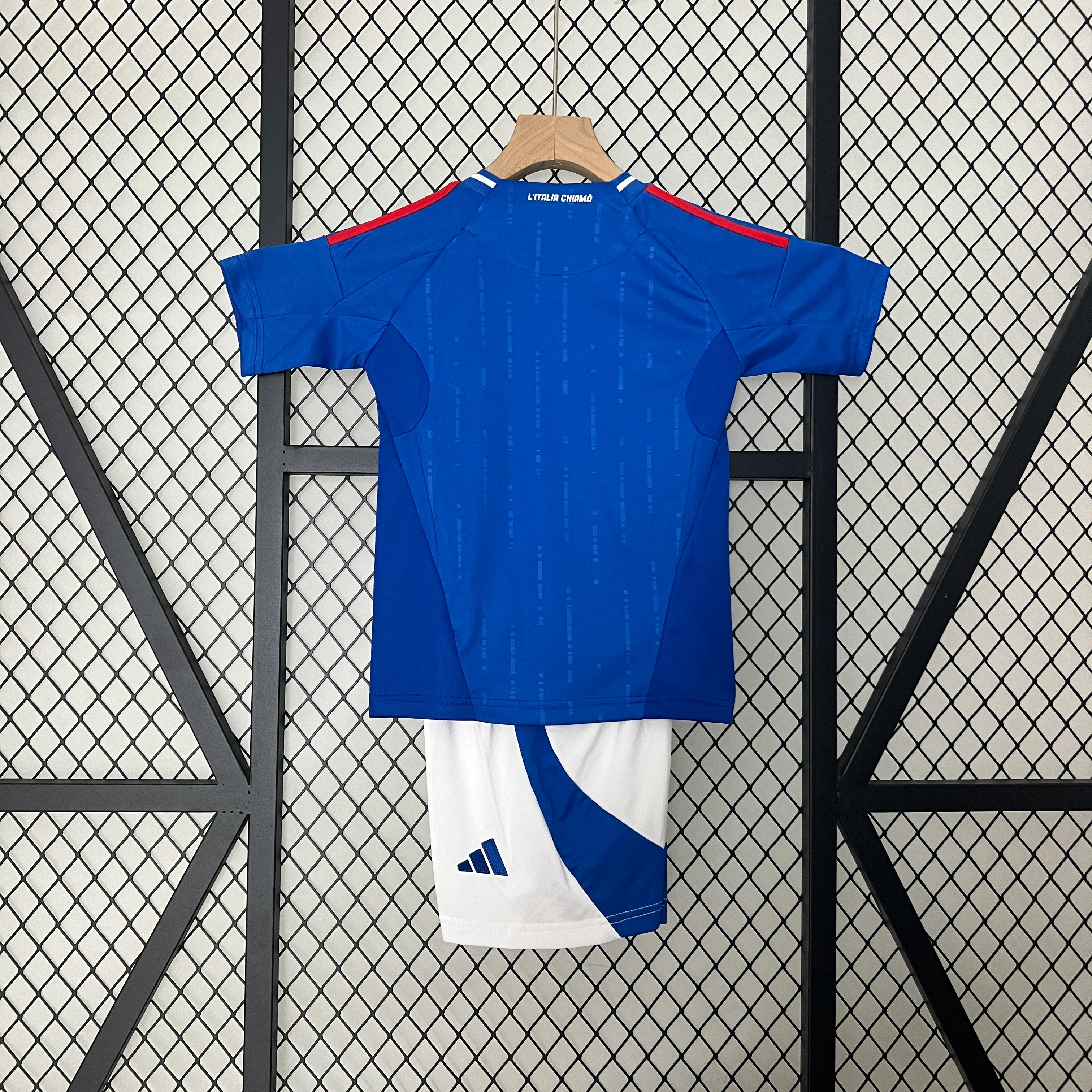 2024-2025 Italy Home Soccer Shirt Kids Size