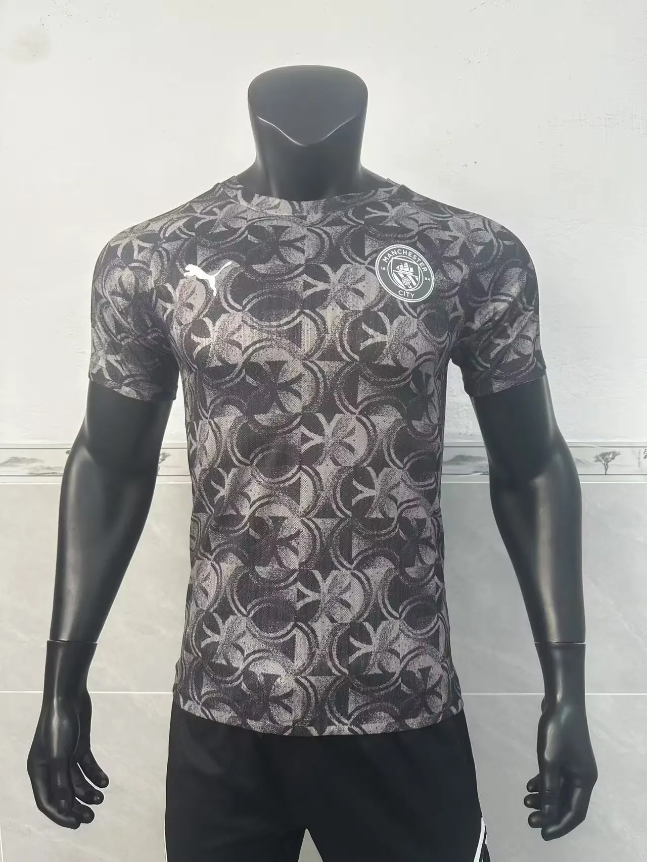 2025/2026 Player Version Manchester City Pre-match uniform Football Shirt 1:1 Thai Quality