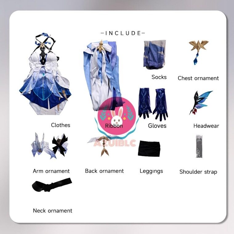 Azuiblc 原神 スカーク Skirk コスプレ衣装 コスチュームセット グッズ