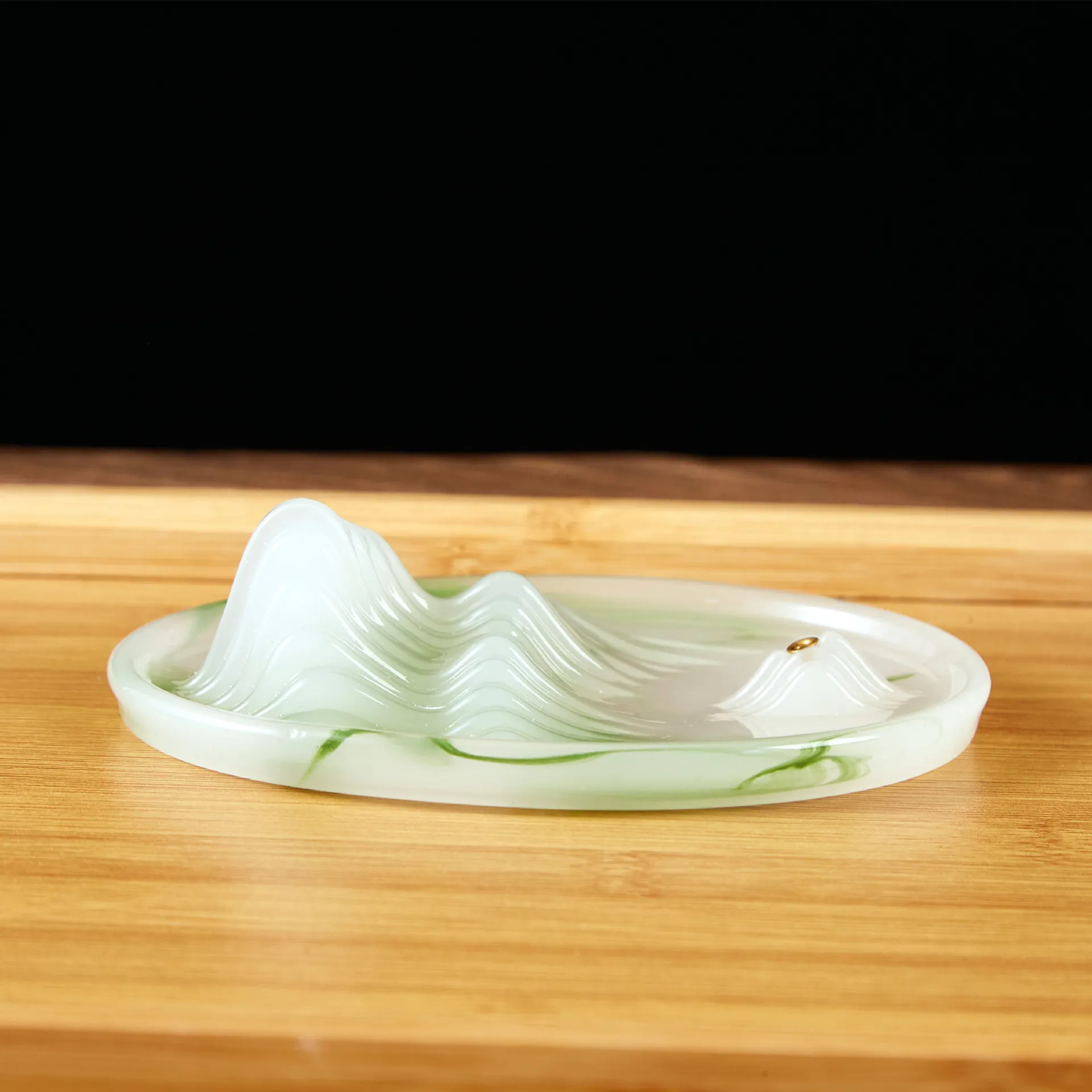 Creative Qianli Jiangshan Fragrance Insertion Fragrance Pet Tea Table Ornaments Household Line Incense Incense Incense Furnace Cultural and Creative Gift 15