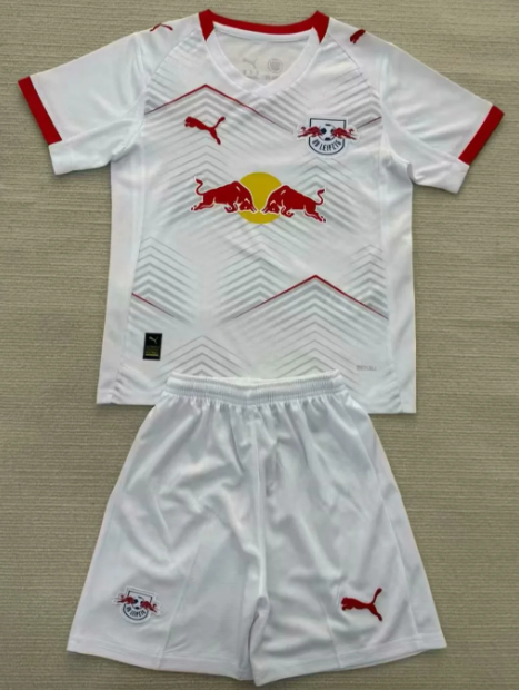 2025/2026 Leipzig Home Football Jersey 1:1 Thai Quality Kids Size