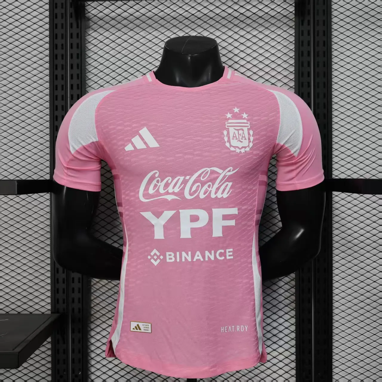 2025/2026 Player Version Argentina Training Clothes Pink Jersey 1:1 Thai Quality
