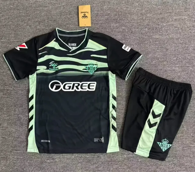 2025/2026 Real Betis Third Away Football Shirt 1:1 Quality Kids Size