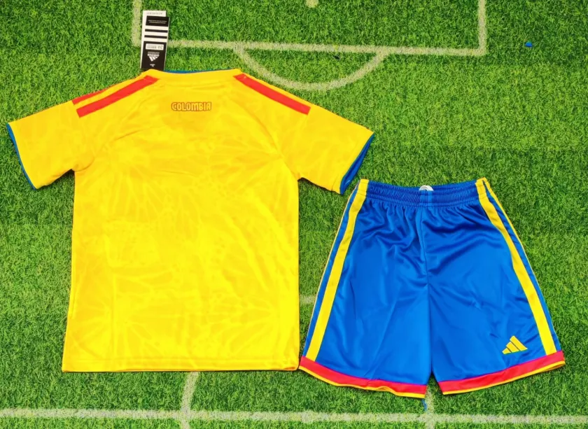 2026 Colombia Home Football Shirt 1:1 Thai Quality Kids Size