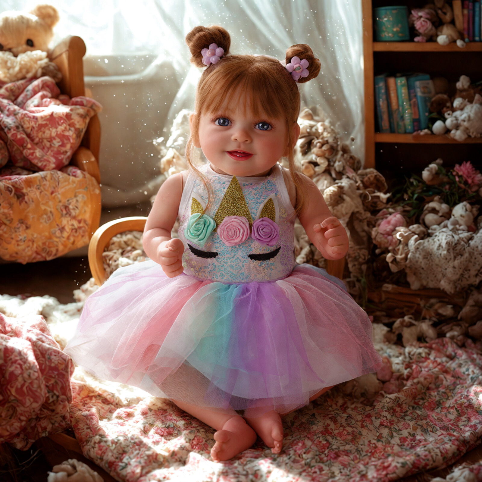 [Pre-Order] Smiling Reborn Baby Vead 20" Little...