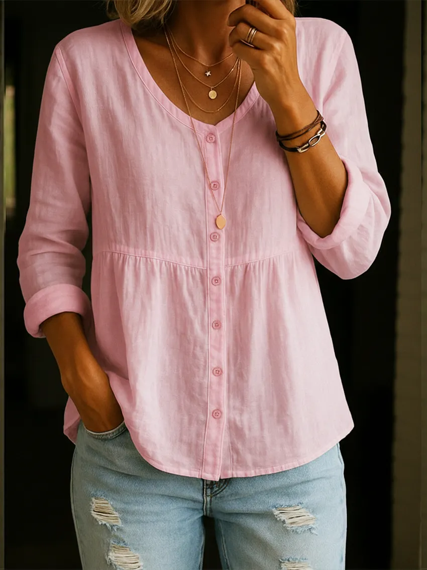 Cotton Linen Shirt