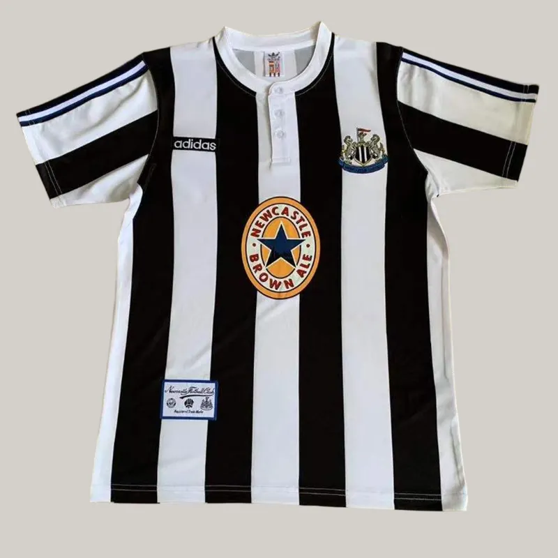1996-1998 Retro Newcastle United Home Soccer Jersey 1:1 Thai Quality