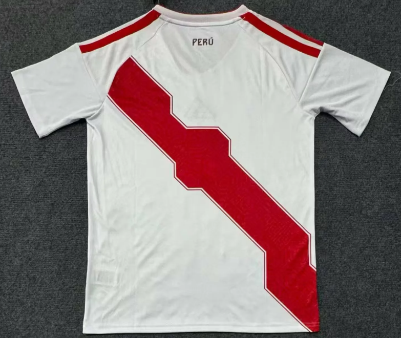 2026 Peru National Team Home Football Jersey 1:1 Thai Quality