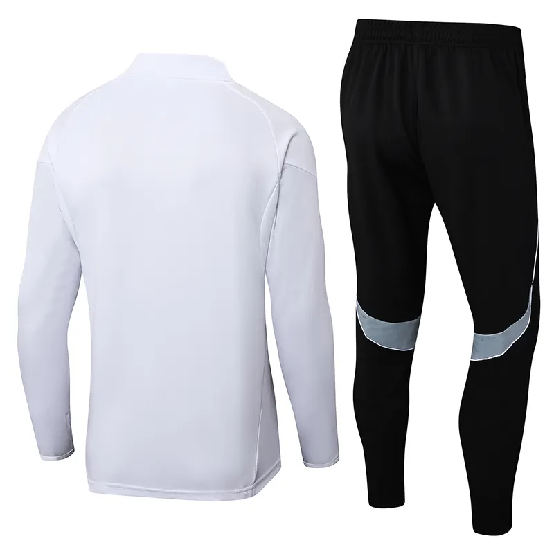 2025/2026 Inter Miami Half-Pull Training Suit White Football Shirt 1:1 Thai Quality Set