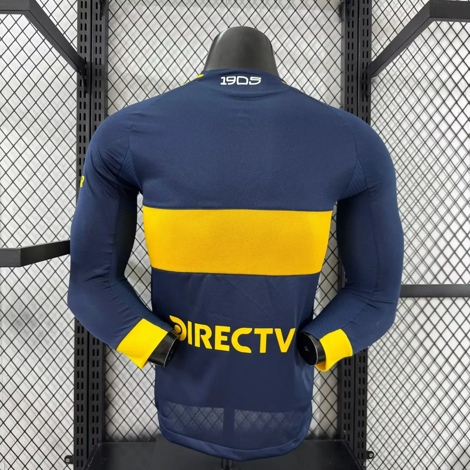 2025/2026 Long Sleeves Player Version Boca Juniors Home Football Jersey 1:1 Thai Quality