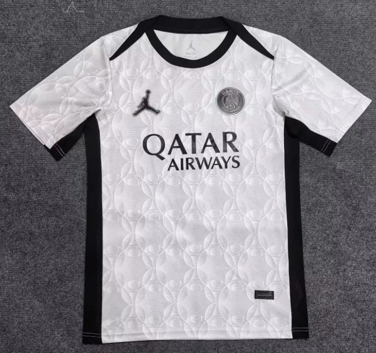 2026/2027 Psg Paris Training Suit White Football Jersey 1:1 Thai Quality
