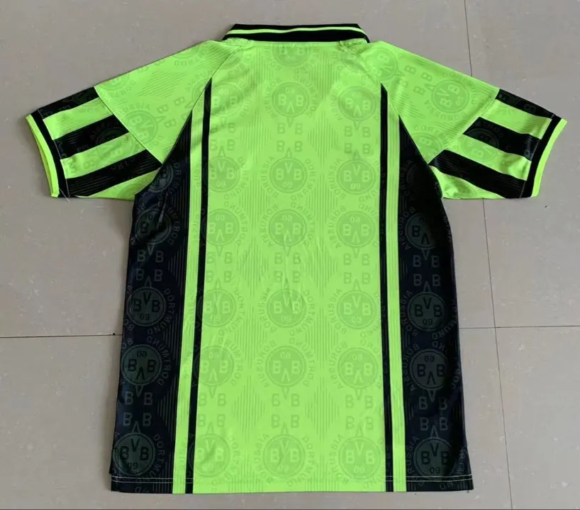 1996-1997 Retro Dortmund Home Football 01 Shirt 1:1 Thai Quality