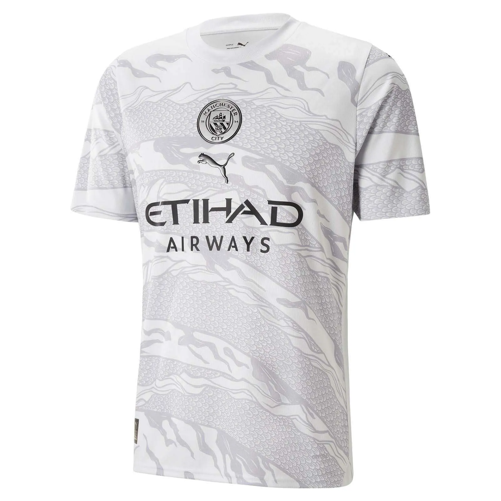 2023/2024 Manchester City Special Edition Grey Football Shirt 1:1 Thai Quality