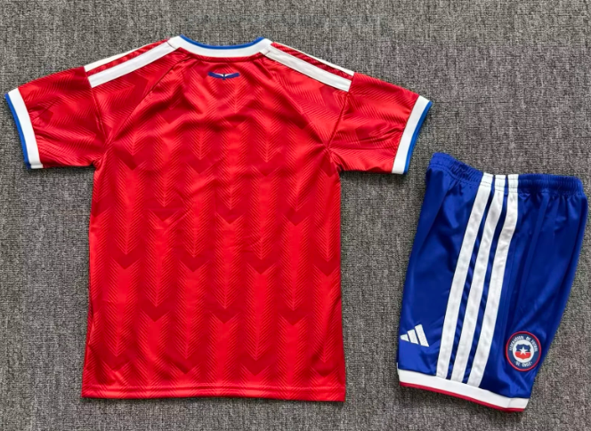 2025/2026 Chile Home Football Jersey 1:1 Thai Quality Kids Size