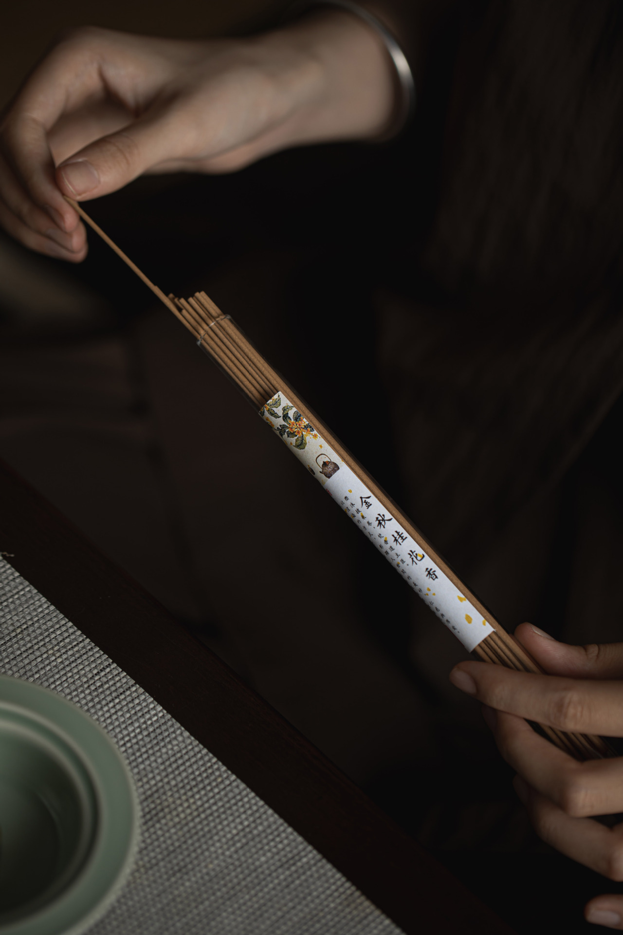 Literati incense teaching set entry-level incense burner coil incense line incense suit pure copper incense burner tool household incense burner 13