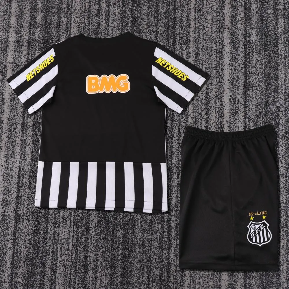 2012/2013 Retro Santos Away Football Shirt Kids Size 1:1 Thai Quality