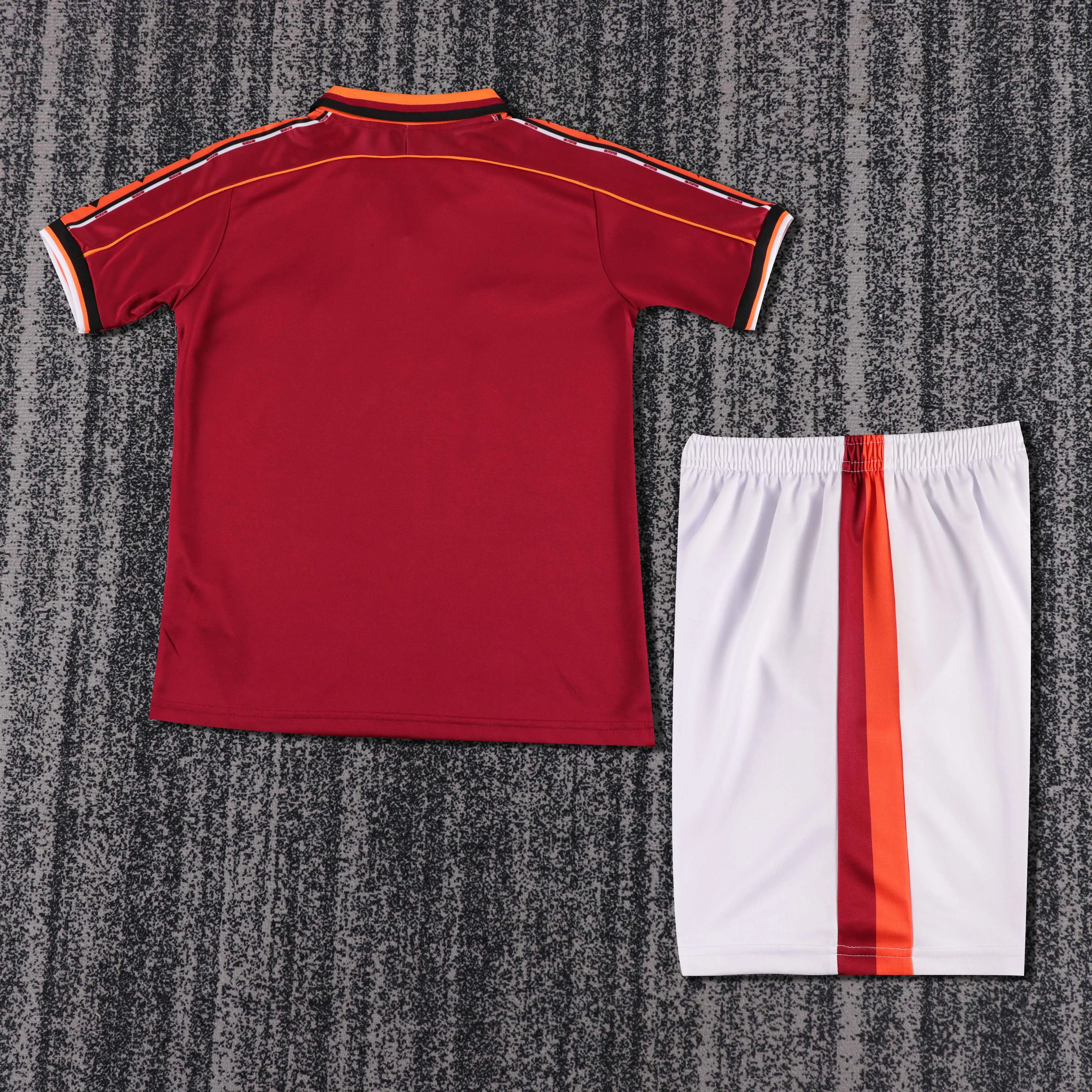 1998/1999 Retro Roma Home Soccer Jersey 1:1 Thai Quality Kids Size