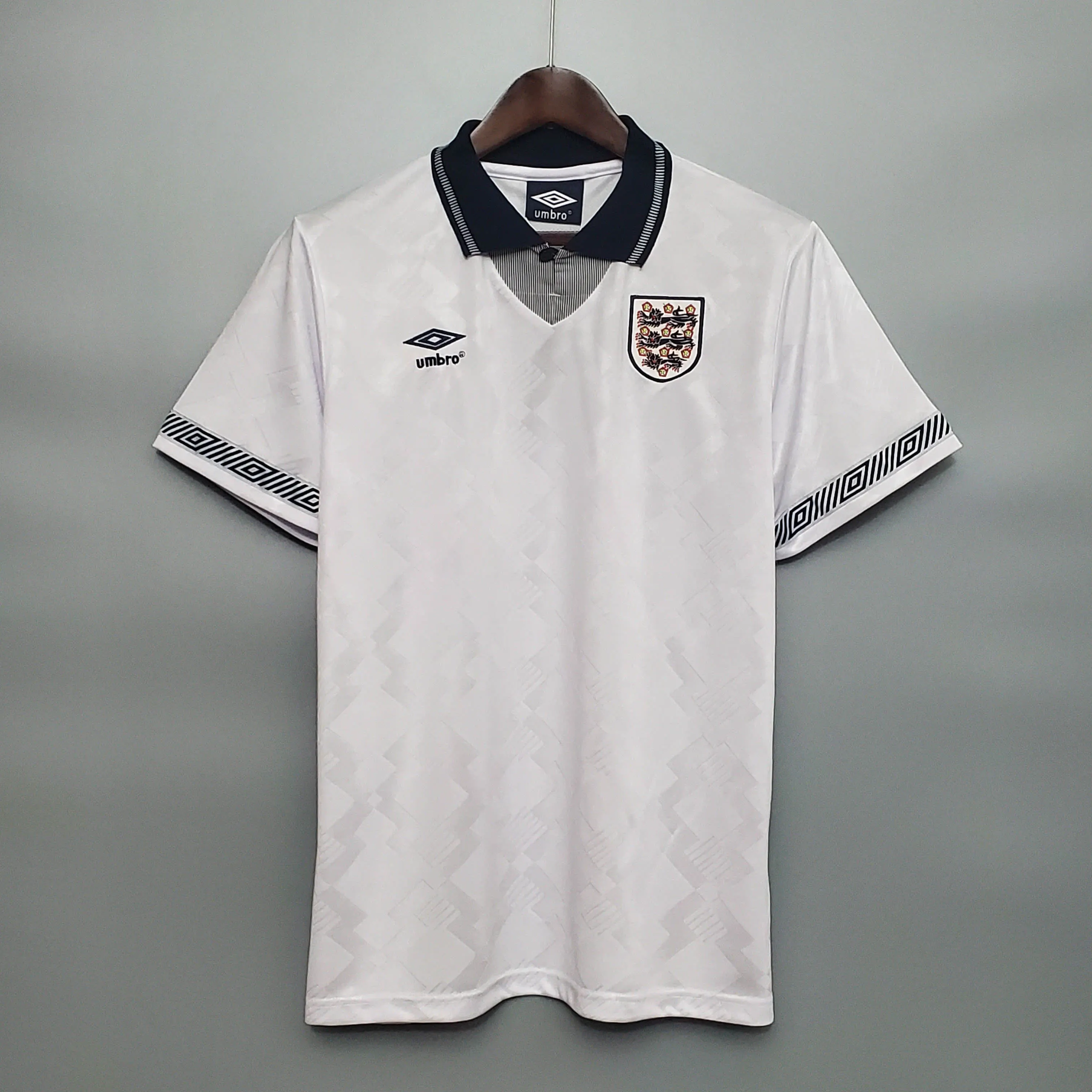 1990 Retro England Home Soccer Jersey 1:1 Thai Quality