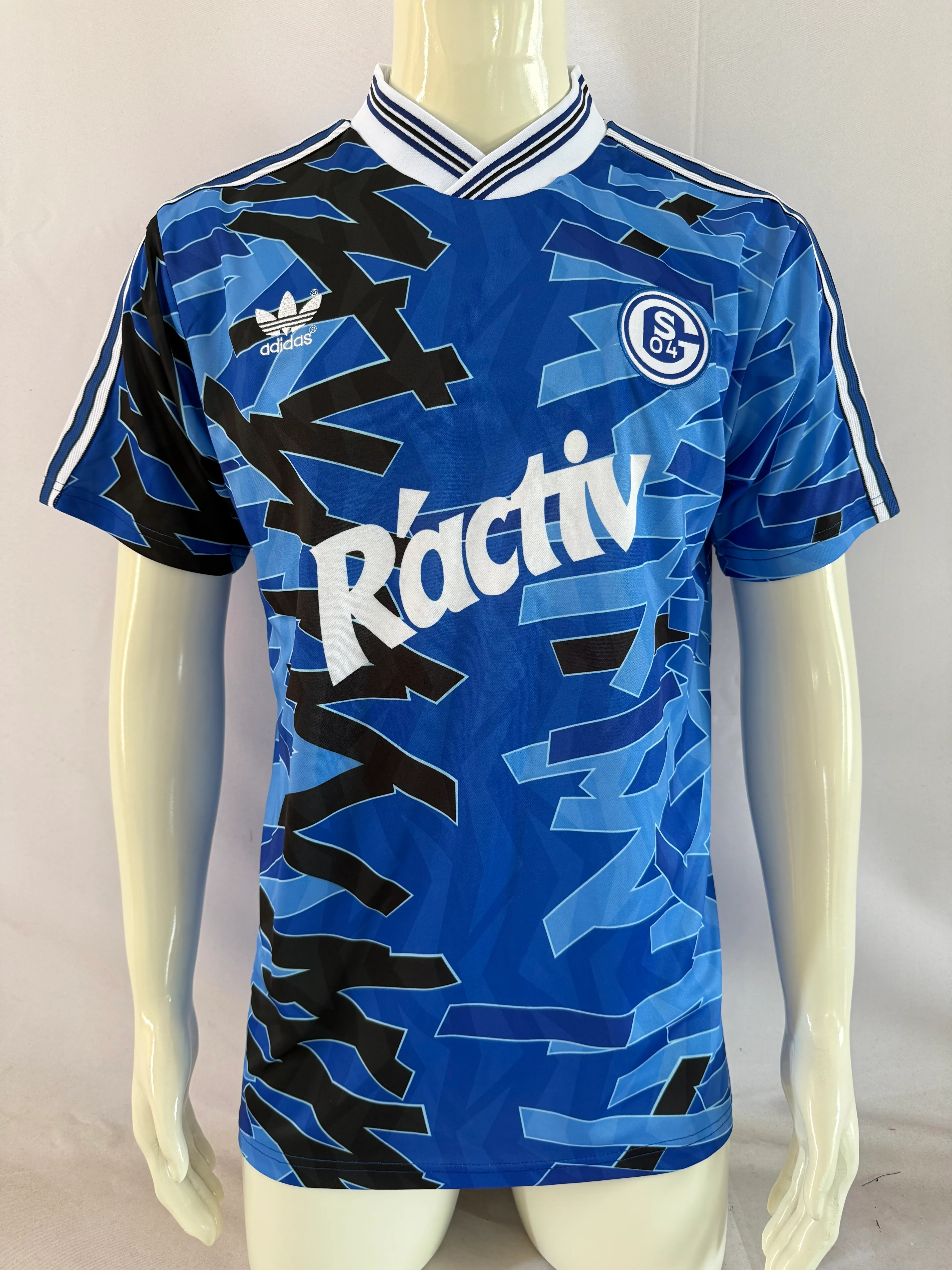 1992/1993 Retro Schalke 04 Home Football Jersey 1:1 Thai Quality