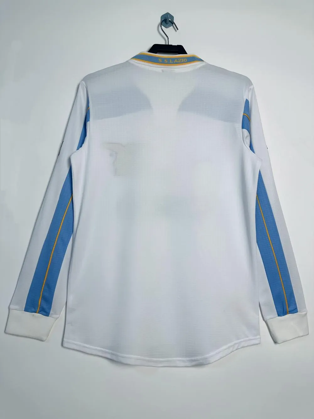 1999/2000 Retro Long Sleeve Lazio Third Away Soccer Jersey 1:1 Thai Quality