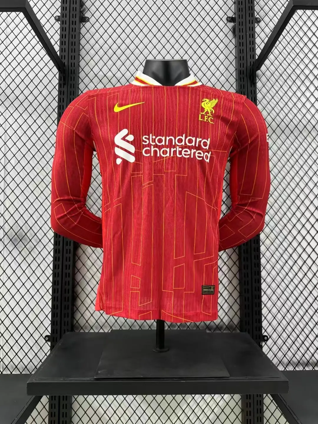 2024/2025 Long Sleeve Liverpool Home Player Version Football Shirt 1:1 Thai Quality