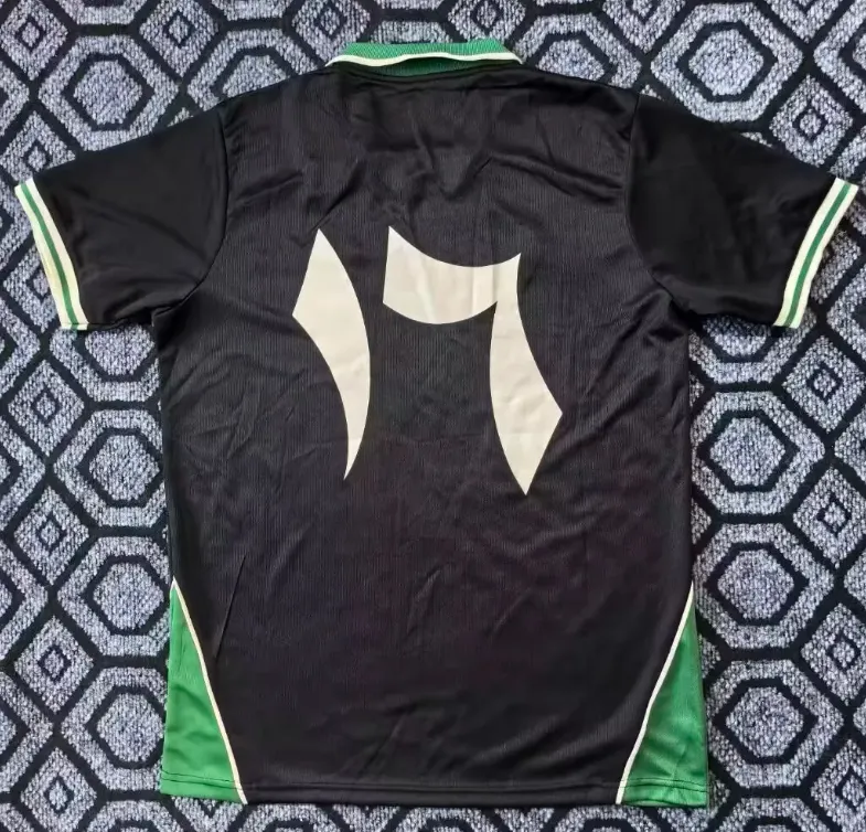 2025/2026 Palestine black Green Collar Football Shirt 1:1 Thai Quality