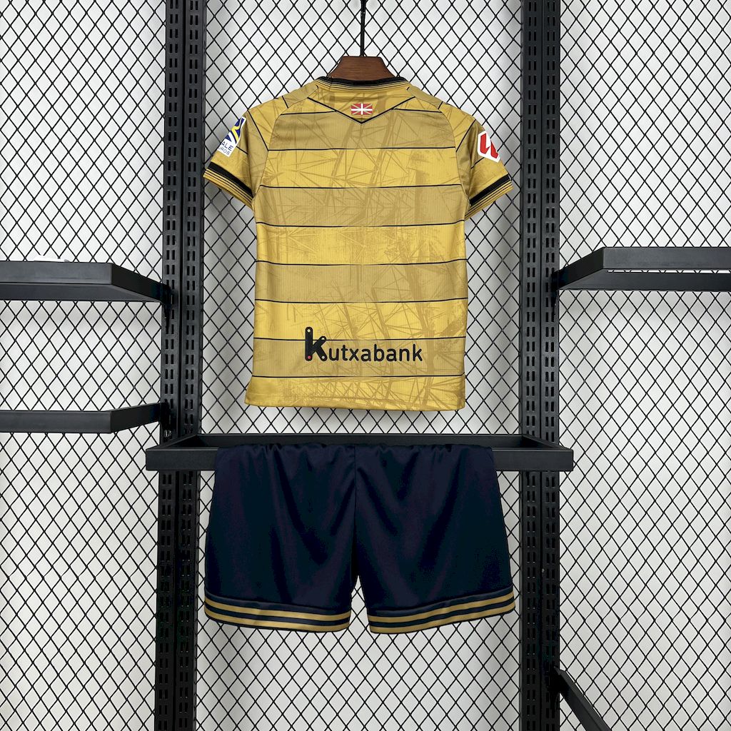 2024/2025 Real Sociedad Away Football Jersey 1:1 Quality Thai Kids Size